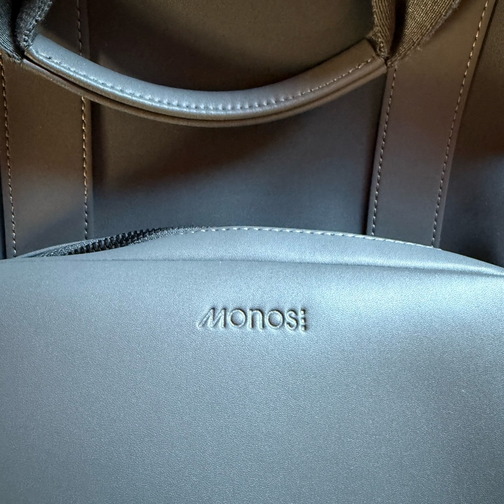 Monos Gray Travel Backpack with Removable Kit Bag - Picture 2 of 11
